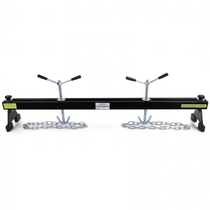 500KG Engine Support Bar Fender Crossbar Engine Hoist RAMROXX Black-image-6343689