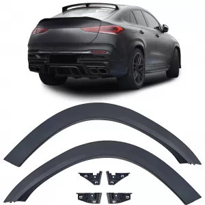 image-46-Radlaufblenden Verbreiterungen Set + Halter Hinten für Mercedes GLE Coupe C167