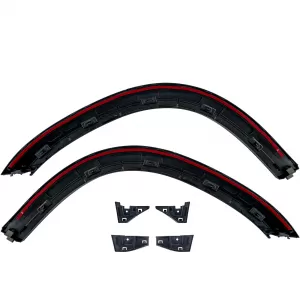 Radlaufblenden Verbreiterungen Set + Halter Hinten für Mercedes GLE Coupe C167-image-6343752