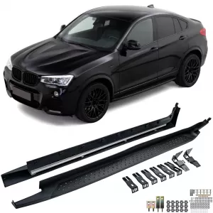 image-13-Alu Trittbretter OE Style Black Edition mit ABE passt für BMW X4 F26 2014-2018