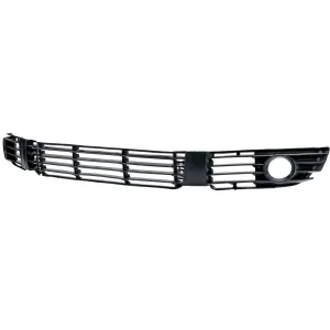Stoßstange Gitter Grill Set Mitte Rechts Links für VW Passat 3BG 2000-2005-image-6343776