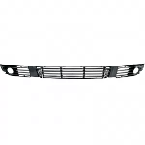 Stoßstange Gitter Grill Set Mitte Rechts Links für VW Passat 3BG 2000-2005-image-6343777