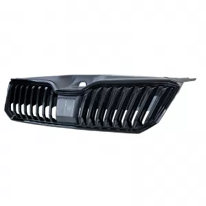 Kühlergrill Frontgrill Schwarz Glanz passend für Skoda Superb 3V 2015-2019-image-6343792