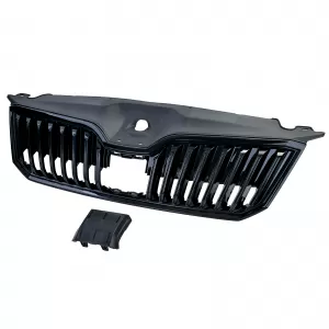 Kühlergrill Frontgrill Schwarz Glanz passend für Skoda Superb 3V 2015-2019-image-6343793