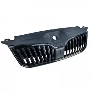 Kühlergrill Frontgrill Schwarz Glanz passend für Skoda Superb 3V 2015-2019-image-6343796
