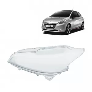 image-11-Headlight Len Glass Left Suitable For Peugeot 208 12-19 1 Pc