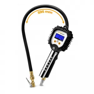 Air Compressor Gun With Electronic Pressure Gauge 0-18 Bar 255 PSI-image-6343847