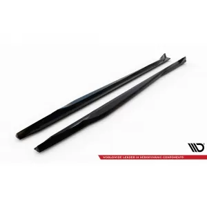 Maxton Design spoiler set suitable for side skirts, front, rear bumper and trunk of Alfa Romeo Giulia Quadrifoglio after 2016, Gloss Black-image-6343874