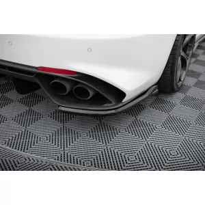 Maxton Design spoiler set suitable for side skirts, front, rear bumper and trunk of Alfa Romeo Giulia Quadrifoglio after 2016, Gloss Black-image-6343888