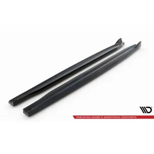 Maxton Design spoiler set suitable for side skirts, front, rear bumper and trunk of Alfa Romeo Stelvio Quadrifoglio 2016-2022, Gloss Black-image-6343894