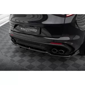Maxton Design spoiler set suitable for side skirts, front, rear bumper and trunk of Alfa Romeo Stelvio Quadrifoglio 2016-2022, Gloss Black-image-6343908