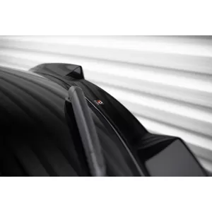 Maxton Design spoiler set suitable for side skirts, front, rear bumper and trunk of Alfa Romeo Stelvio Quadrifoglio 2016-2022, Gloss Black-image-6343914