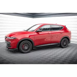 Maxton Design spoiler set suitable for side skirts, front, rear bumper and trunk of Alfa Romeo Tonale after 2022, Gloss Black-image-6343949