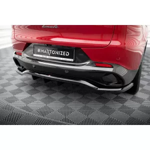 Maxton Design spoiler set suitable for side skirts, front, rear bumper and trunk of Alfa Romeo Tonale after 2022, Gloss Black-image-6343954