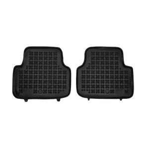 Custom-fit rubber floor mats suitable for Skoda Octavia Estate MHEV after 2024, 4-piece set, black-image-6343997