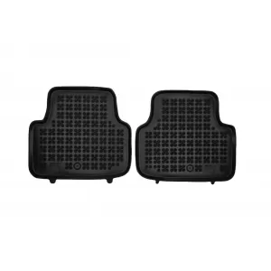 Custom-fit rubber floor mats suitable for Skoda Octavia Liftback after 2024, 4-piece set, black-image-6344011