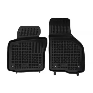 Custom-fit rubber floor mats suitable for Skoda Octavia, vRS version 2004 - 2013, 4-piece set, black-image-6344017