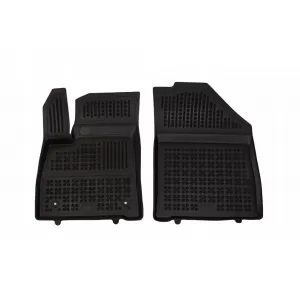 Custom-fit rubber floor mats suitable for Kia EV3 GT version after 2024, 3-piece set, black-image-6344052