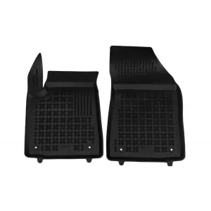 Custom-fit rubber floor mats suitable for Citroen C3 excluding BEV, after 2024, 4-piece set, black-image-6344059