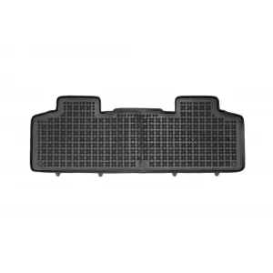 Custom-fit rubber floor mats suitable for Toyota Sienna 2010 - 2020, 7 seats, 4-piece set, black-image-6344081