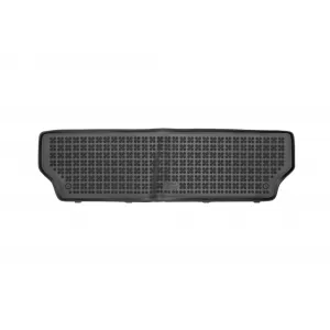 Custom-fit rubber floor mats suitable for Toyota Sienna 2010 - 2020, 7 seats, 4-piece set, black-image-6344082