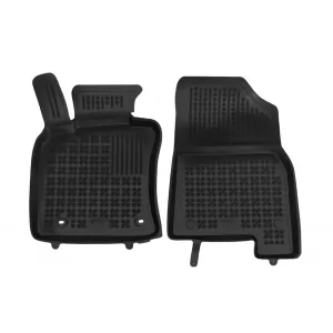 Custom-fit rubber floor mats suitable for Toyota Camry XV80 HEV Sedan after 2024, with fire extinguisher, 4-piece set, black-image-6344100