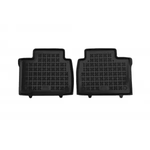 Custom-fit rubber floor mats suitable for Toyota Camry XV80 HEV Sedan after 2024, with fire extinguisher, 4-piece set, black-image-6344101