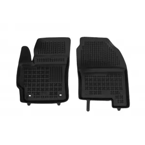 Custom-fit rubber floor mats suitable for Toyota Corolla E210 Sedan / Estate after 2024, including HEV version, with fire extinguisher, 3-piece set, black-image-6344121