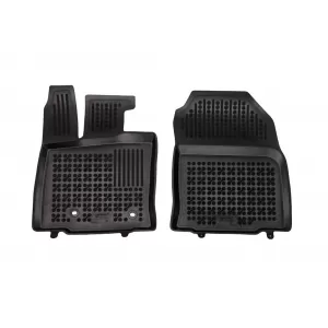 Custom-fit rubber floor mats suitable for Toyota RAV 4 HEV after 2026, 4-piece set, black-image-6344142