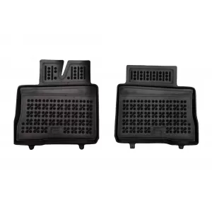 Custom-fit rubber floor mats suitable for Toyota RAV 4 HEV after 2026, 4-piece set, black-image-6344143