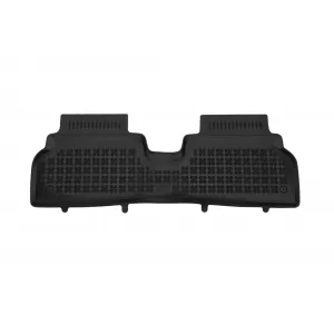 Custom-fit rubber floor mats suitable for Hyundai Kona BEV after 2023, 3-piece set, black-image-6344157