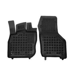 Custom-fit rubber floor mats suitable for Seat Leon Sportstourer MHEV after 2024, 4-piece set, black-image-6344188