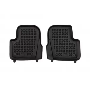 Custom-fit rubber floor mats suitable for Alfa Romeo Junior Ibrida MHEV after 2024, 4-piece set, black-image-6344196