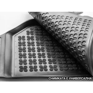 Custom-fit rubber floor mats suitable for KGM Torres HEV after 2025, 4-piece set, black-image-6344226