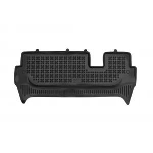 Custom-fit rubber floor mats suitable for Dacia Jogger after 2023, 7 seats HEV, 5-piece set, black-image-6344234