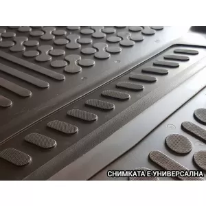 Custom-fit rubber floor mats suitable for Cupra Leon Sportstourer PHEV after 2024, 4-piece set, black-image-6344256