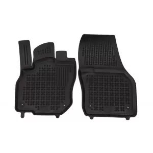 Custom-fit rubber floor mats suitable for Cupra Terramar after 2024 excluding MHEV, 4-piece set, black-image-6344269