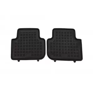 Custom-fit rubber floor mats suitable for Cupra Terramar after 2024 excluding MHEV, 4-piece set, black-image-6344270