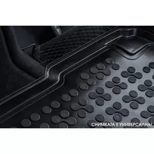 Rezaw-Plast rubber trunk mat suitable for Ford Explorer BEV after 2024, in upper trunk position, 1 piece, black-image-6344336