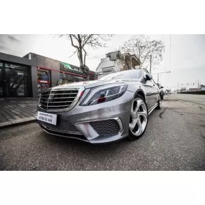 Front A Design bumper type S65 suitable for Mercedes S-Class W222 2014-2017 with PDC-image-6344608