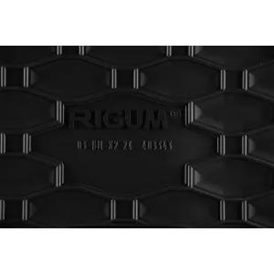 Rigum rubber boot mat suitable for BMW X2, iX2 U10 after 2024, 1 piece, black-image-6344611