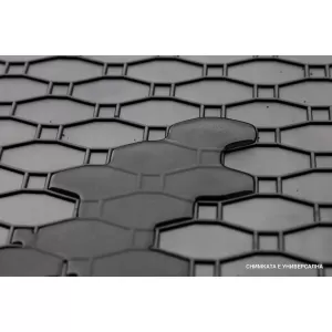Rigum rubber boot mat suitable for Renault 5 E-Tech, Alpine A290 after 2025, Nissan Micra after 2026, 1 piece, black-image-6344660