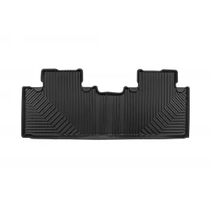 Frogum No.77 series specific rubber floor mats suitable for JAC JS8 Pro after 2024 for 1st and 2nd row seats, 3 pieces, black-image-6344708