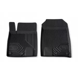 Frogum No.77 series specific rubber floor mats suitable for Jetour T2 after 2024, 3 pieces, black-image-6344725
