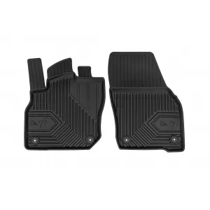 Frogum No.77 series specific rubber floor mats suitable for Audi Q5 Hybrid after 2024, Q3 after 2025, 4 pieces, black-image-6344782