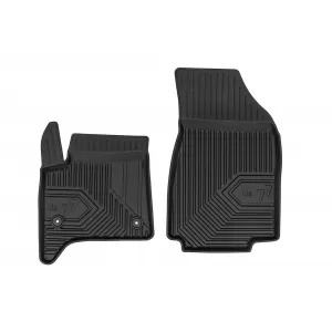 Frogum No.77 series specific rubber floor mats suitable for Fiat Grande Panda Hybrid hatchback after 2024, 4 pieces, black-image-6344791