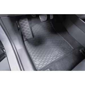 Specific Rigum rubber floor mats suitable for Mitsubishi Outlander PHEV after 2022, 4 pieces, black-image-6344815