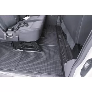 Specific Rigum rubber floor mats suitable for Ford Transit after 2014, 2 pieces, black-image-6344836