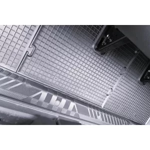Specific Rigum rubber floor mats suitable for Ford Transit after 2014, 2 pieces, black-image-6344838