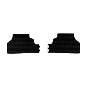 Specific Rigum rubber floor mats suitable for Hyundai Kona EV after 2023, 4 pieces, black-image-6344859